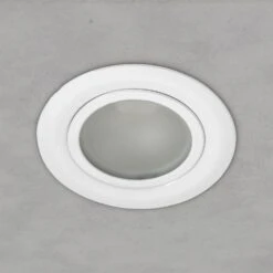 Möbeleinbauleuchte Fjellskinn Rund Weiß IP20 G4 12V