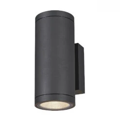 LED Außenwandleuchte ENOLA ROUND UP/DOWN CCT, IP65 IK06, CRi >90, Anthrazit, Größe M, 20W 3000/4000K 1660/1900lm 2x38° (E) -Lampen Förderung 1003425 1