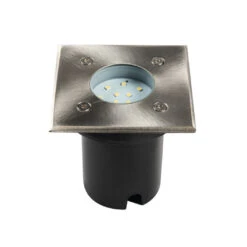 Bodeneinbaustrahler Snølys Eckig 1W CW-L-SR IP67 230V -Lampen Förderung 18192