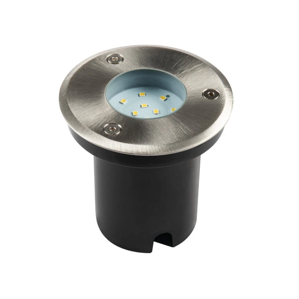 Bodeneinbaustrahler Snølys Rund 1W CW-O-SR IP67 230V 4 Bodeneinbaustrahler Snølys Rund 1W CW-O-SR IP67 230V – Bild 4