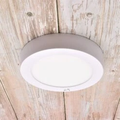 Deckenleuchte Stjernefall V2LED NW-W Downlight Rund Weiß 12W Oder 18W Neutralweiss IP20 230V