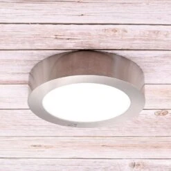 Deckenleuchte Lyst Downlight Nickel Satiniert 18W Neutralweiss IP20 230V -Lampen Förderung 2021 06 14 0309