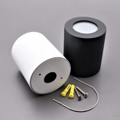 Aufbaustrahler Ljusen IP44 Downlight Rund 95mm X Ø80mm P44 GU10 230V -Lampen Förderung 2021 06 30 0720