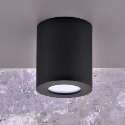 Aufbaustrahler Ljusen IP44 Downlight Rund 95mm X Ø80mm P44 GU10 230V -Lampen Förderung 2021 06 30 0729