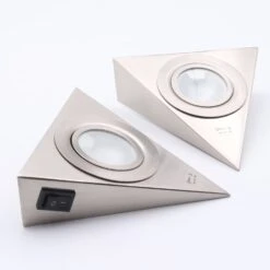 LED Möbelunterbauleuchte Vandlyset Dreieckstrahler Mit Oder Ohne Schalter IP20 G4 12V