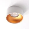 Einbaustrahler Riti Mini Aus Aluminium Rund Weiß + Kupfer GU10 230V