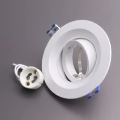 Einbaustrahler Lysstyr Rund Aus Aluminium Weiß Ø99mm GU10 230V -Lampen Förderung 2021 09 21 2137 3748b4ef c9ae 47a6 be05 031d7051fab8