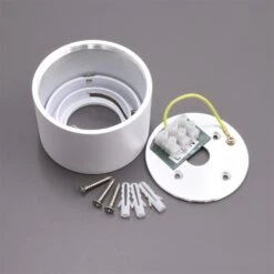 Aufbaustrahler Aus Aluminium MILANO SMALL (Rund - Weiß-Matt) + LED Modul 5W Neutralweiß Extra-flach IP20 230V 14 Aufbaustrahler Aus Aluminium MILANO SMALL (Rund - Weiß-Matt) + LED Modul 5W Neutralweiß Extra-flach IP20 230V -Lampen Förderung 2022 02 11 3207 129afbd0 9a6a 4dd0 b184 b60bb349a812