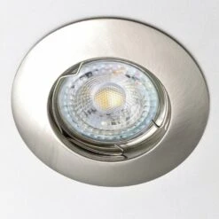 Einbaustrahler Månelys CTX-DS02B Aus Aluminium Rund Ø85mm IP20 GU5,3 GU10 12V 230V -Lampen Förderung 2022 05 20 7206