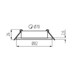 Einbaustrahler Cosmo Aus Aluminium Rund Schwarz GU10 230V 12V -Lampen Förderung 22430rund a5a9be9c bf6d 46f9 803c 6166336a80e8