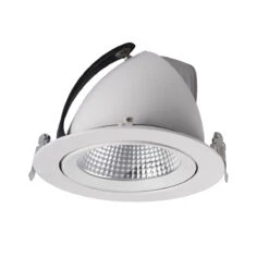 Downlight HIMA LED 23W-NW [2519lm] LED Weiß Schwarz Ø190mm IP20 230V -Lampen Förderung 22841 1