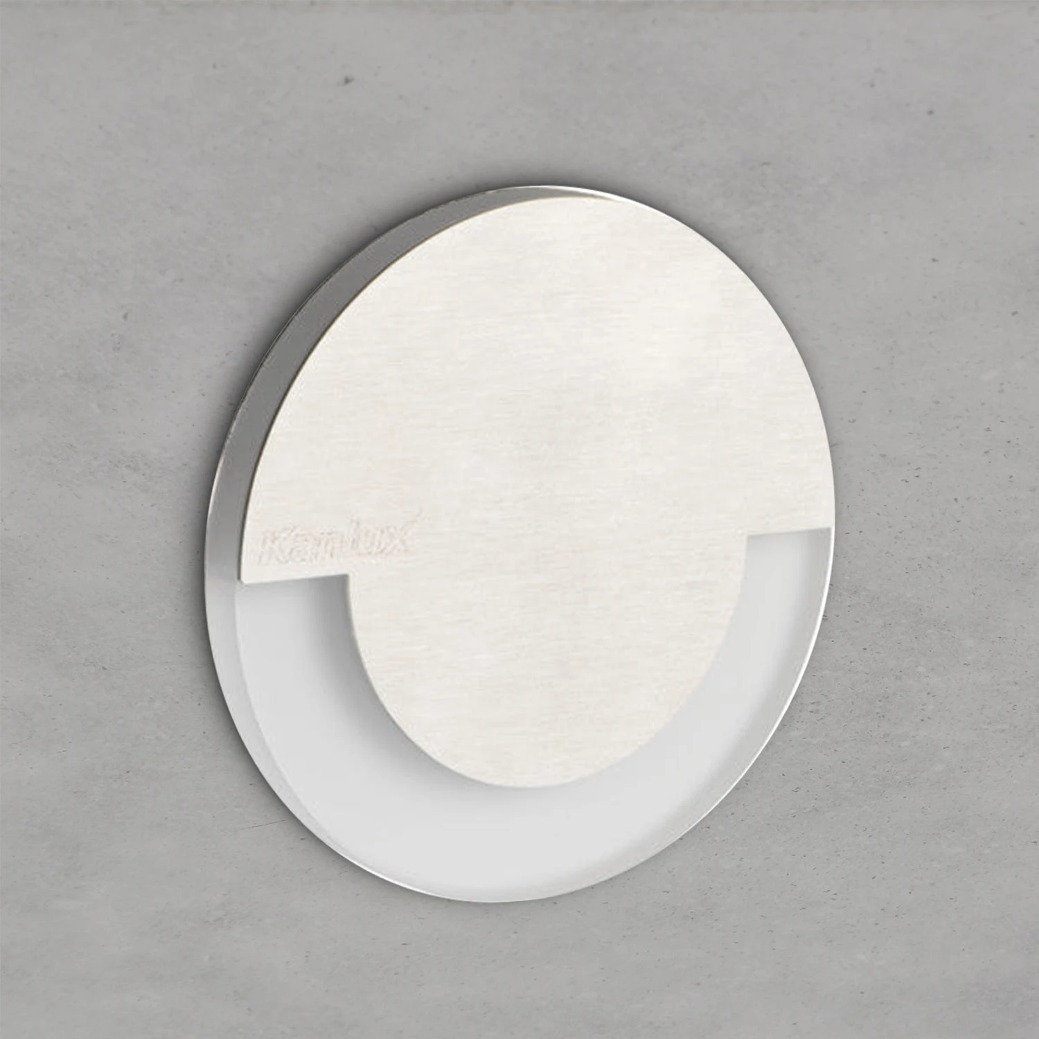 LED Treppeneinbauleuchte Blålys Mit Trafo Edelstahl Rund Warmweiß / Kaltweiß, 1.3W / IP20 / 230V 1 LED Treppeneinbauleuchte Blålys Mit Trafo Edelstahl Rund Warmweiß / Kaltweiß, 1.3W / IP20 / 230V