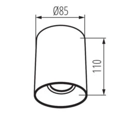 LED Aufbaustrahler Riti 8W Rund Warmweiß Schwarz + Kupfer 230V 9 LED Aufbaustrahler Riti 8W Rund Warmweiß Schwarz + Kupfer 230V -Lampen Förderung 27571
