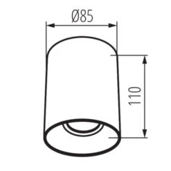 LED Aufbaustrahler Riti Rund Schwarz Weiß Kupfer 230V -Lampen Förderung 27571 84aafb99 2a37 4df2 944c 59a730600a74