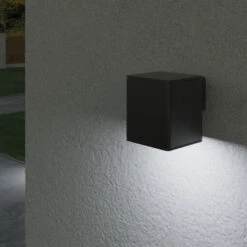 Außenwandleuchte Lysna Anthrazit Eckig GU10 IP44 230V -Lampen Förderung 29000 2