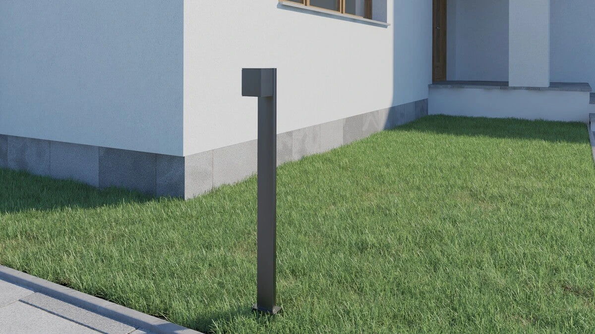 Pollerleuchte Aussenleuchte Glødelampe Anthrazit GU10 IP44 230V 5 Pollerleuchte Aussenleuchte Glødelampe Anthrazit GU10 IP44 230V – Bild 5