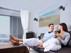 Wand-Deckenleuchte Skinn 1-flammig Horizontal Und Vertikal Einstellbar Schwarz Oder Weiss IP20 GU10 230V -Lampen Förderung 29121 1 1