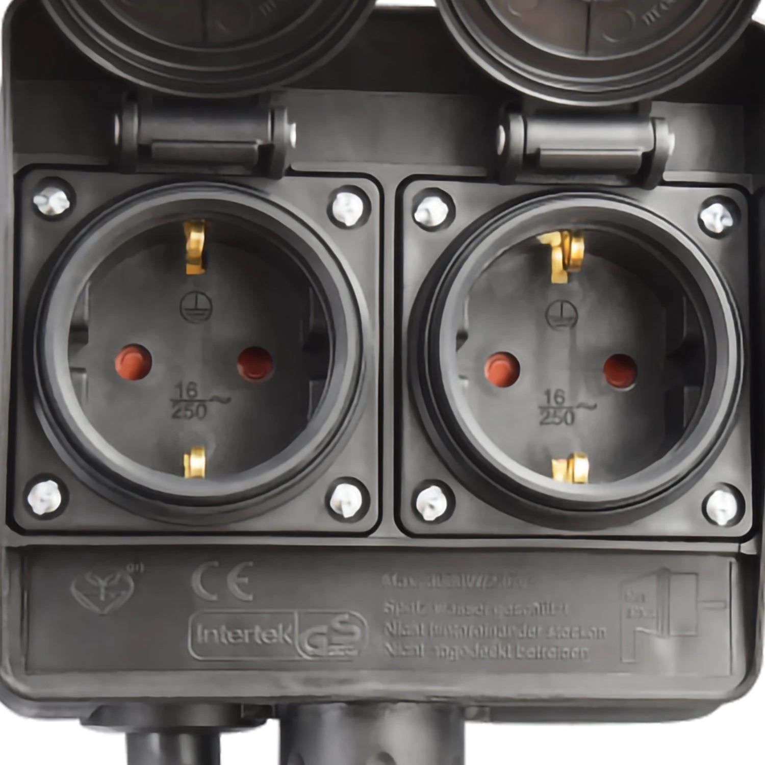 Gartensteckdose Mit Erdspieß 4-fach + 3m Anschlusskabel Max 4x 4A IP44 230V 3 Gartensteckdose Mit Erdspieß 4-fach + 3m Anschlusskabel Max 4x 4A IP44 230V – Bild 3