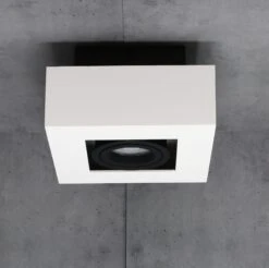 Aufbaustrahler 1-flammig Eckig Nizza Weiß 230V 6 Aufbaustrahler 1-flammig Eckig Nizza Weiß 230V -Lampen Förderung 2 6d1ffad1 9622 4caa be21 403c23aef06e