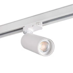 LED 3-Phasen-Schienenstrahler Bjergglød ATL2 GU10 Weiß Und Schwarz 230V