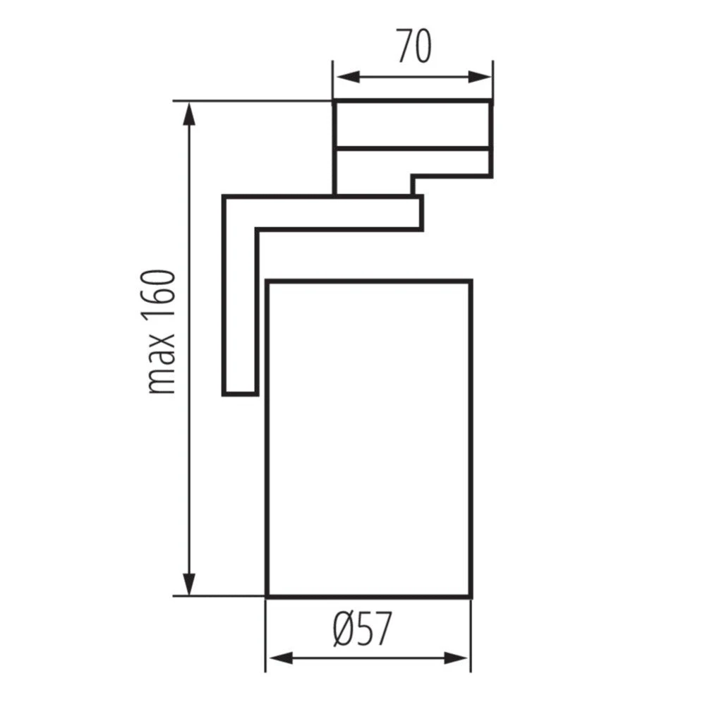 LED 3-Phasen-Schienenstrahler Natthimmel ATL4 GU10 Weiß 2 LED 3-Phasen-Schienenstrahler Natthimmel ATL4 GU10 Weiß – Bild 2