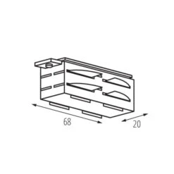 Innenverbinder TEAR N ICON-I Weiß Und Schwarz 5 Innenverbinder TEAR N ICON-I Weiß Und Schwarz -Lampen Förderung 33238 1