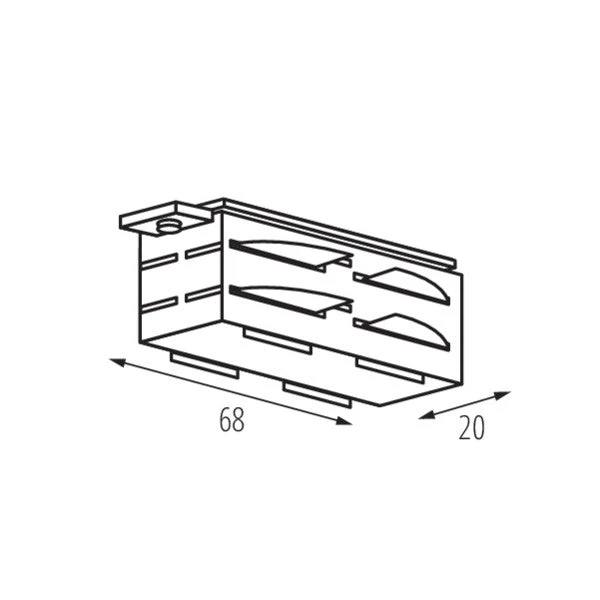 Innenverbinder TEAR N ICON-I Weiß Und Schwarz 3 Innenverbinder TEAR N ICON-I Weiß Und Schwarz – Bild 3