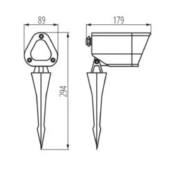 Gartenleuchte Aurora Gartenstrahler Graphit GU10 IP44 230V -Lampen Förderung 36565 8723532c 52d0 487b 8962 bccdbda8e324
