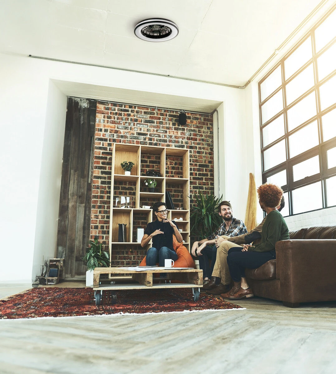 Deckenleuchte Havbris Mit Ventilator LED CCT: Einstellbare Farbtemperatur Und Luftstrom Für Perfekte Raumbeleuchtung 13 Deckenleuchte Havbris Mit Ventilator LED CCT: Einstellbare Farbtemperatur Und Luftstrom Für Perfekte Raumbeleuchtung – Bild 13