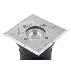 LED Bodenstrahler Bodenspot BERG DL-10L Eckig Max 10W IP67 GU10 230V