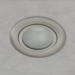 Möbeleinbauleuchte Fjellskinn Rund Matt Chrom IP20 G4 12V