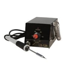 Lötstation McPower "LS-128" Inkl. Micro-Lötkolben 100-450°C 8W 12/230V