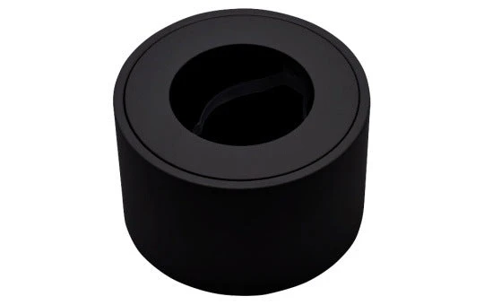 Aufbaustrahler Aus Aluminium MILANO SMALL (Rund - Schwarz-Matt) + LED Modul 5W Neutralweiß Extra-flach IP44 230V 3 Aufbaustrahler Aus Aluminium MILANO SMALL (Rund - Schwarz-Matt) + LED Modul 5W Neutralweiß Extra-flach IP44 230V – Bild 3