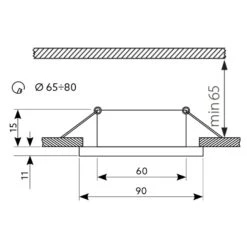 LED Einbaustrahler Cristal Aus Glas 6.2W Dimmbar Rund Klar - Spiegel GU10 230V -Lampen Förderung CRISTAL KLAR R 29118ce3 728c 4618 bd8b 9b69ff5985f3