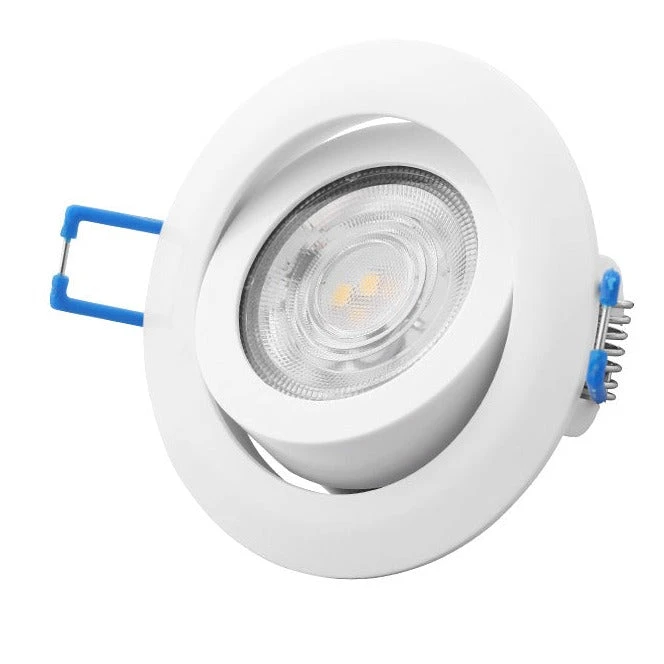 LED Einbaustrahler Extra-Flach Kvikne 5W Weiß Dimmbar 230V 1 LED Einbaustrahler Extra-Flach Kvikne 5W Weiß Dimmbar 230V