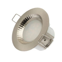 LED Einbauleuchte Jostedal 5W Matt-Chrom IP54 230V