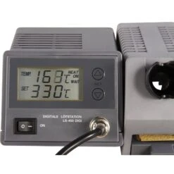 Digitale Lötstation McPower "LS-450 Digi" Grau, 48W-Lötkolben 230V/50Hz -Lampen Förderung Digitale L tstation McPower LS 450 digi 230 V 50 4f
