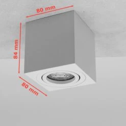 LED Aufbauleuchte Milano 6.2W Dimmbar Eckig Alu-Schwarz 230V 15 LED Aufbauleuchte Milano 6.2W Dimmbar Eckig Alu-Schwarz 230V -Lampen Förderung EckinMassen b5256639 ce00 4725 8589 de938df1f0c8