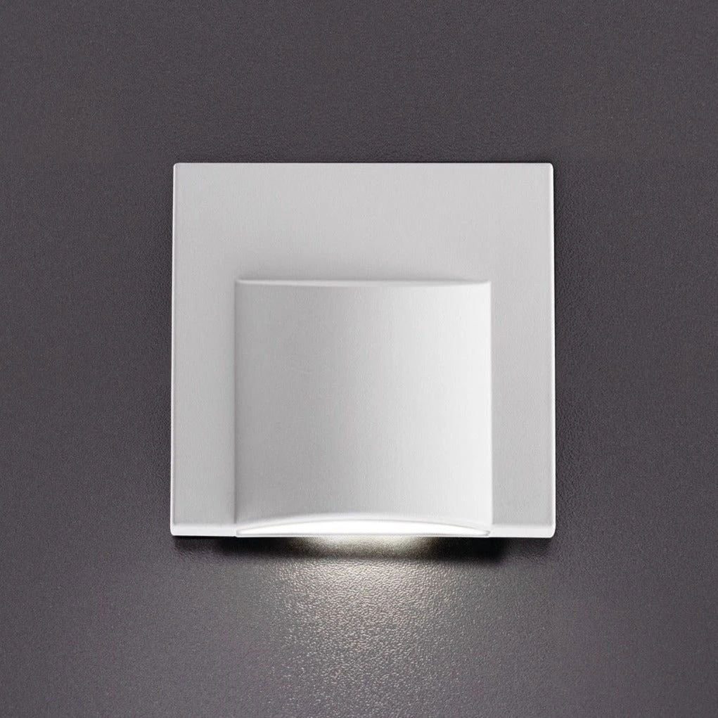 LED Treppeneinbauleuchte ERINUS Weiß Eckig Warmweiß / Neutralweiß, 0,8W / IP20 / 12V DC 1 LED Treppeneinbauleuchte ERINUS Weiß Eckig Warmweiß / Neutralweiß, 0,8W / IP20 / 12V DC