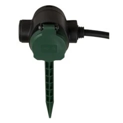 Garten-Verlängerungskabel 10m Mit 3 Steckdosen IP44 5m+2,5m+2,5m -Lampen Förderung Garten Verl ngerungskabel McPower 3 Steckdosen I 1