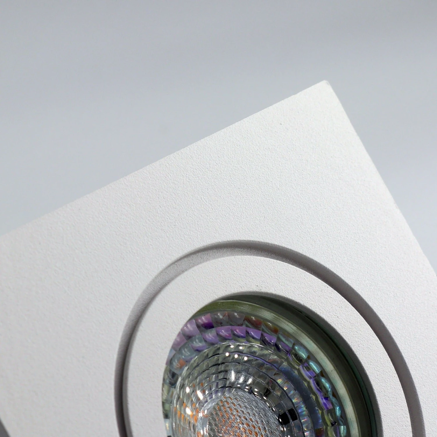 LED Einbaustrahler Star IP44 Für Außen & Innen 6.2W Dimmbar Eckig Weiß GU10 230V 5 LED Einbaustrahler Star IP44 Für Außen & Innen 6.2W Dimmbar Eckig Weiß GU10 230V – Bild 5