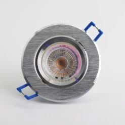 LED Einbaustrahler Star 6.2W Dimmbar Rund Alu-Silber-Gebürstet GU10 230V -Lampen Förderung IMG 4351 a8d9e7f4 3dcf 413b 9462 421fb113ef6b