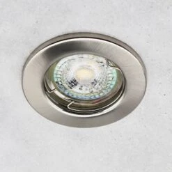 LED Einbaustrahler Decoro 6.2W Dimmbar Starr Rund Matt-Chrom GU10 230V -Lampen Förderung IMG 4378 ce9b750a fc0b 4381 b73b ae2e4680cf9e