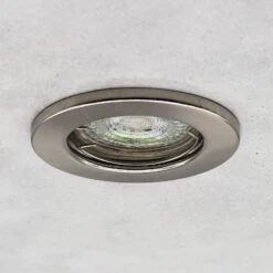 LED Einbaustrahler Decoro 6.2W Dimmbar Starr Rund Matt-Chrom GU10 230V -Lampen Förderung IMG 4386 3a8d8688 ca9d 455b 9bff 97eb64ac8abf