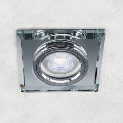 LED Einbaustrahler Extra-Flach Eckig Cristal 5W Warmweiß Dimmbar Eckig Klar 230V -Lampen Förderung IMG 4419 c7ff3f05 74a9 4c74 88fd e59d49c634a2