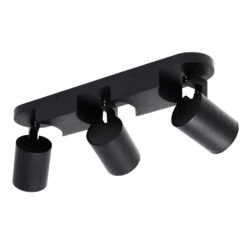 Wand-Deckenleuchte Skinn 3-Flammig Horizontal Und Vertikal Einstellbar Schwarz Oder Weiß IP20 GU10 230V -Lampen Förderung IMG 6185