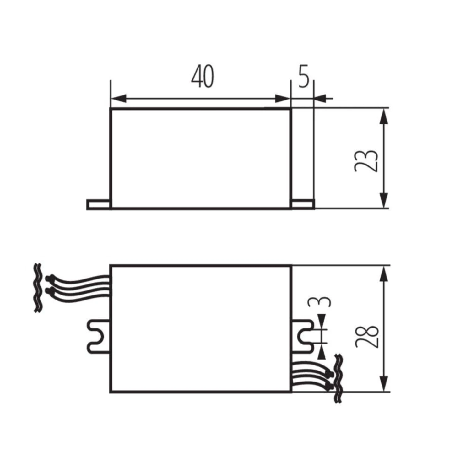 Trafo Elektronischer Transformator Weiß, 1-3W IP20 230VAC/11,5VDC 2 Trafo Elektronischer Transformator Weiß, 1-3W IP20 230VAC/11,5VDC – Bild 2