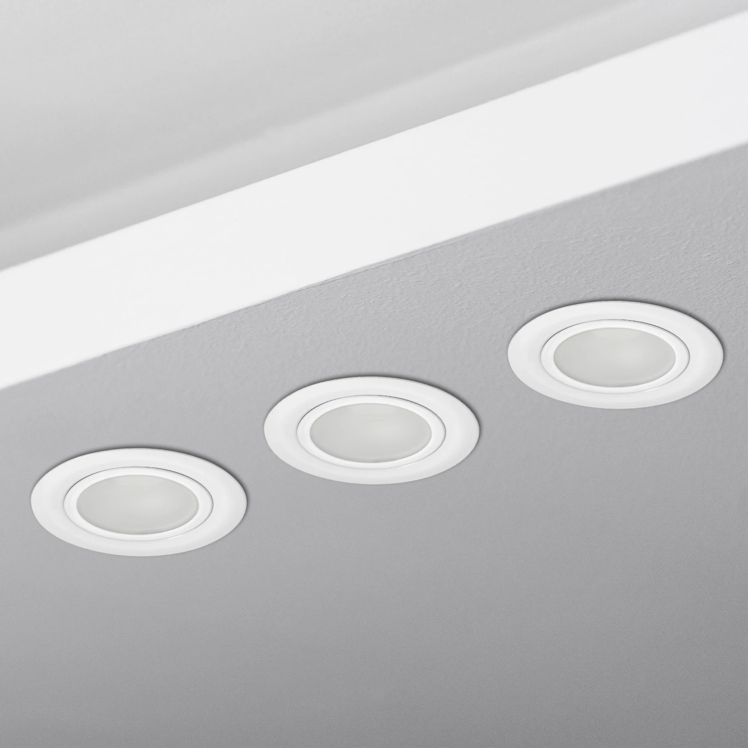 Möbeleinbauleuchte Fjellskinn Rund Weiß IP20 G4 12V 2 Möbeleinbauleuchte Fjellskinn Rund Weiß IP20 G4 12V – Bild 2