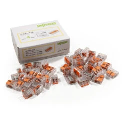 KLEMMEN-SET WAGO 75-TEILIG Mit Hebeln