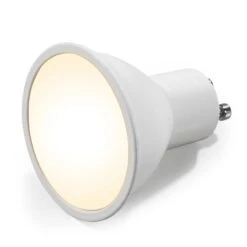 LED Aufbauleuchte Milano 6W Dimmbar Rund Rund Weiß GU10 230V -Lampen Förderung LED Strahler McShine MS 60dimm 6W 490lm 3000K wa 4 1 3
